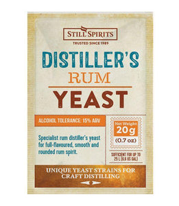 Distillers Rum Yeast 20g