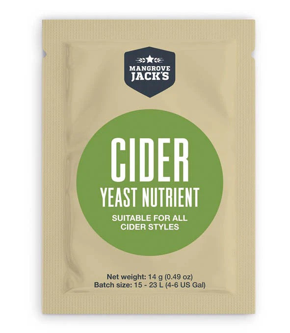 Cider Yeast Nutrients - Mangrove Jack's - 14 grams