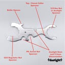 7 In 1 Faucet Tap Wrench Tool - KegLand