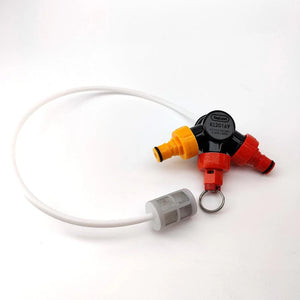 Tapping Head Kit ( Silicone Elbow, Tube, PRV, Carbonation caps and Filter)