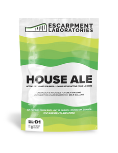 Escarpment Laboratories -House Ale EL-D1 Dry Ale Yeast