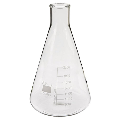 Erlenmeyer 2000ml Glass Flask