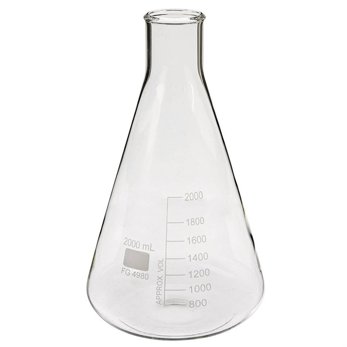 Erlenmeyer 2000ml Glass Flask