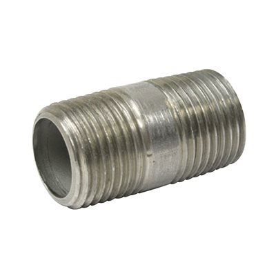 Stainless Nipple 1/2