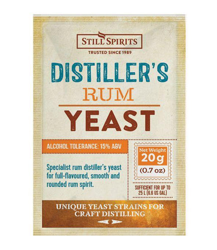 Distillers Rum Yeast 20g