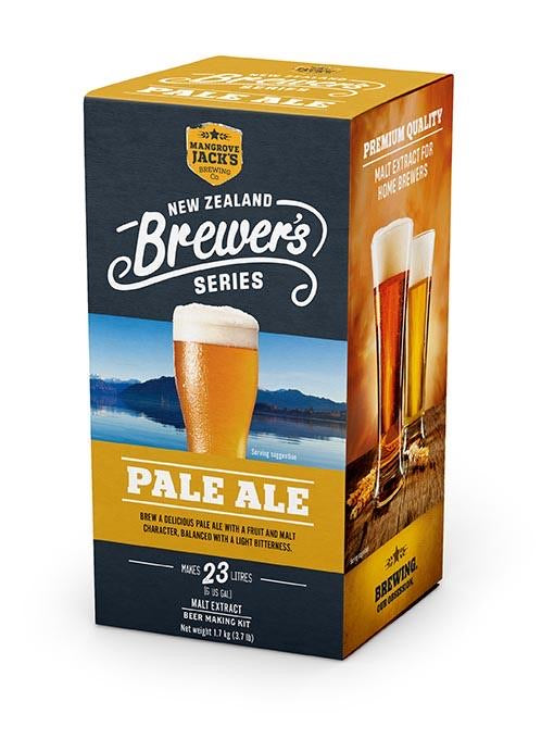 Mangrove Jack’s New Zealand Brewer’s series - Pale ale Kit - Extract (Makes 23 Litres)