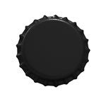 Beer Caps Pry Off Black - 11oz approximately 150 per pack