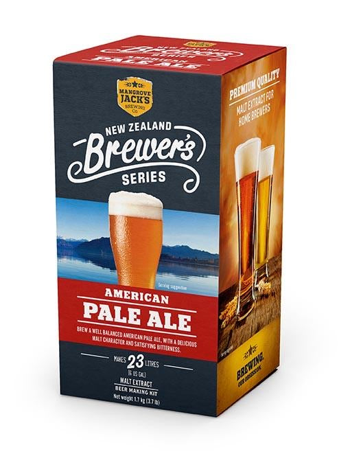 Mangrove Jack’s New Zealand Brewer’s series - American Pale Ale - Extract (Makes 23 Litres)