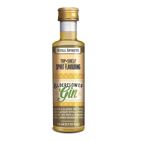 Top Shelf Essences - Elderflower Gin 50ml